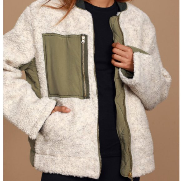 Free People 'We The Free' Rivington Sherpa Jacket - Picture 4 of 4